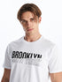 LC Waikiki Crew Neck Short Sleeve Printed Combed Cotton Men's T-shirt
